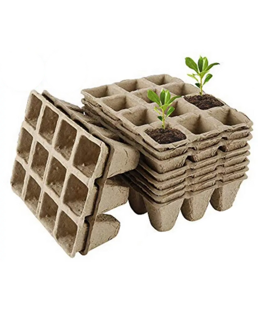 Biodegradable Seedling Tray - 12 Hole