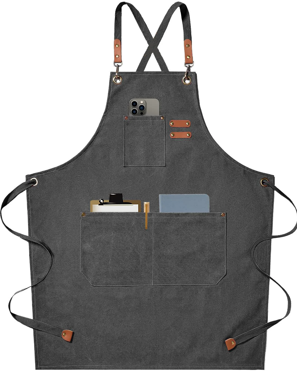 Gardening Apron - Grey